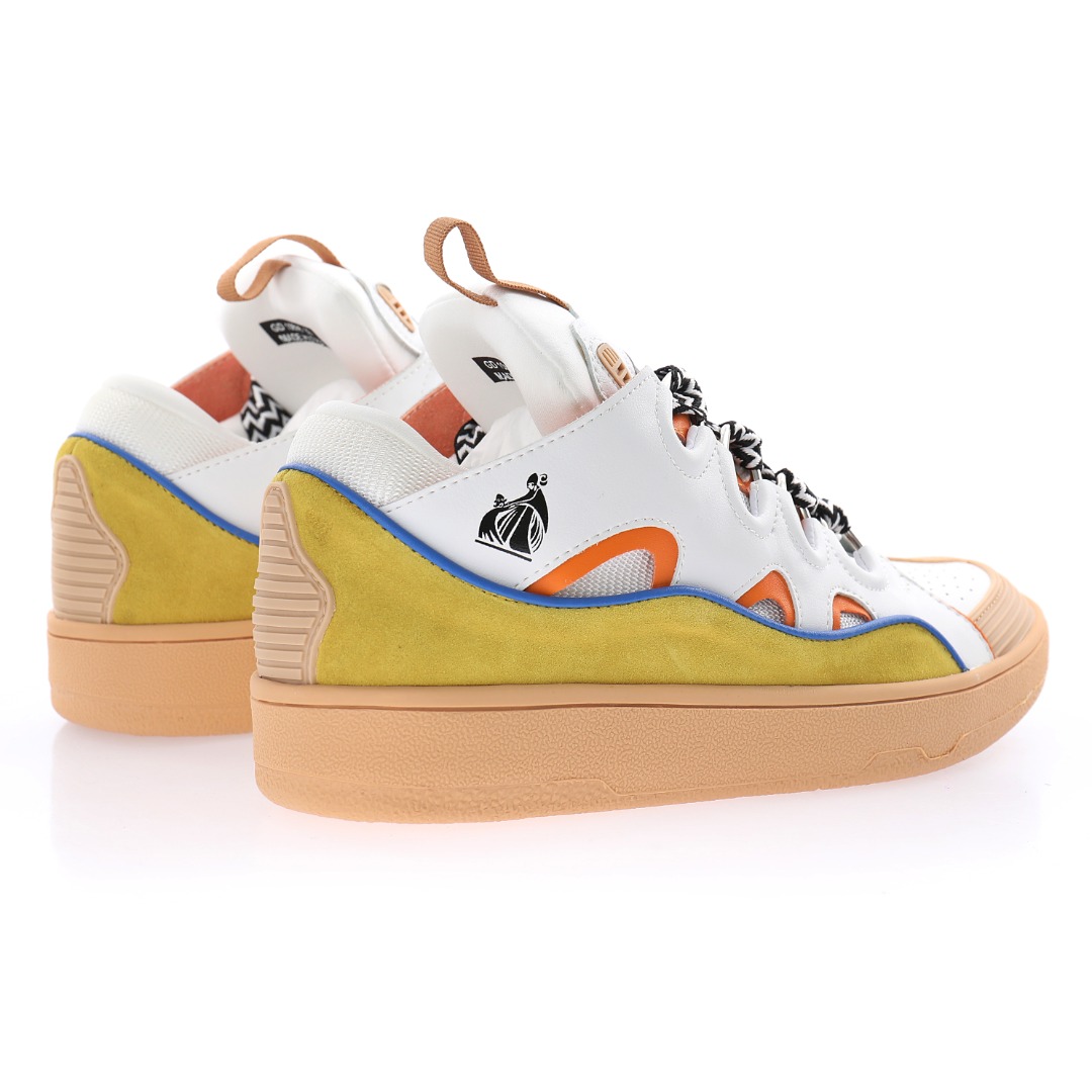 LANVIN Curb Low-Top Sneakers