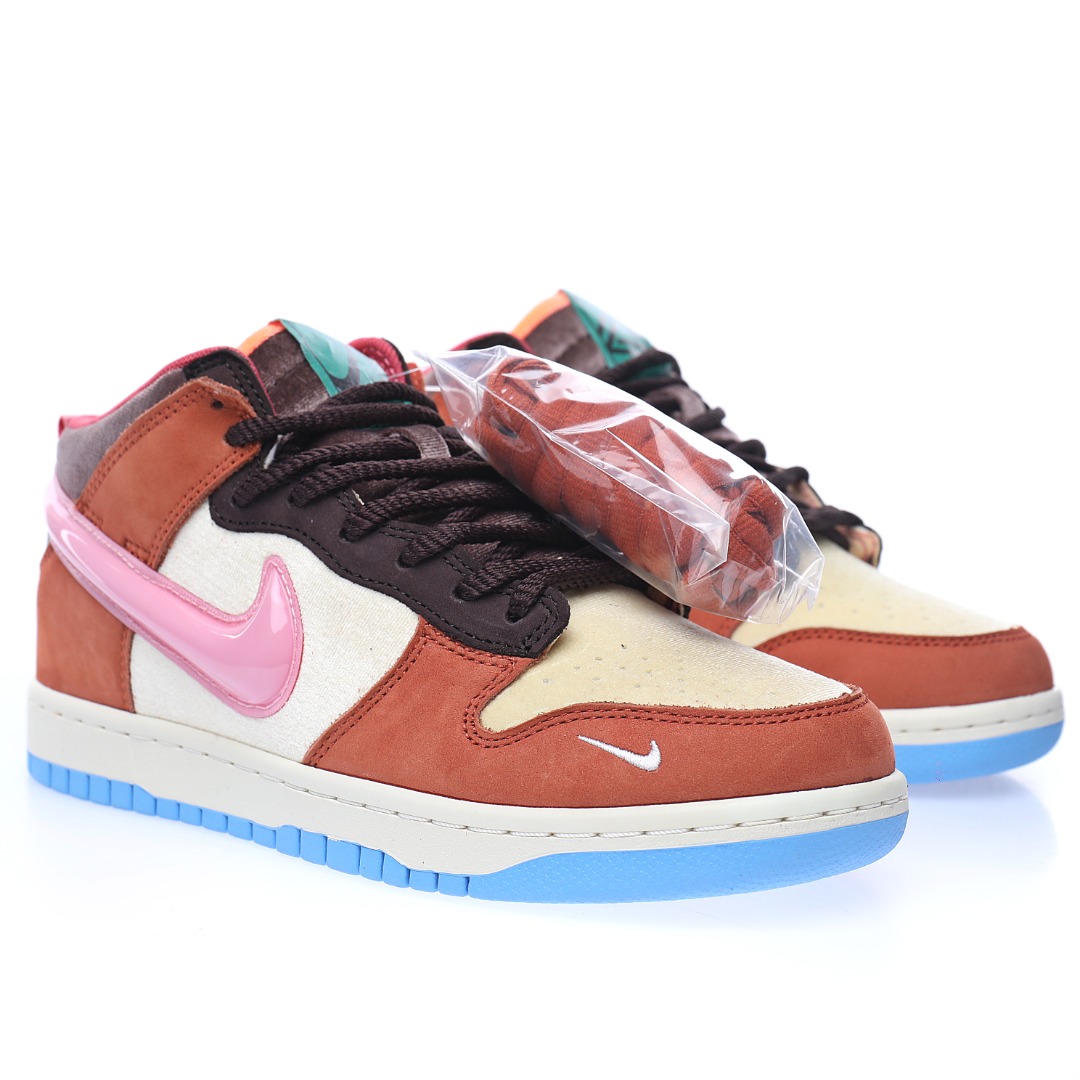 Social Status x Nike SB Dunk Mid Pro QS"Chocolate Milk"
