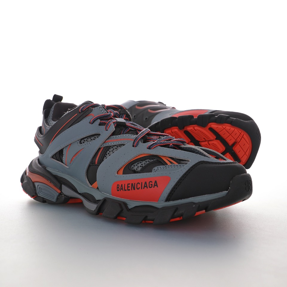BALENCIAGA Track Trainers"Black/Grey/Red"