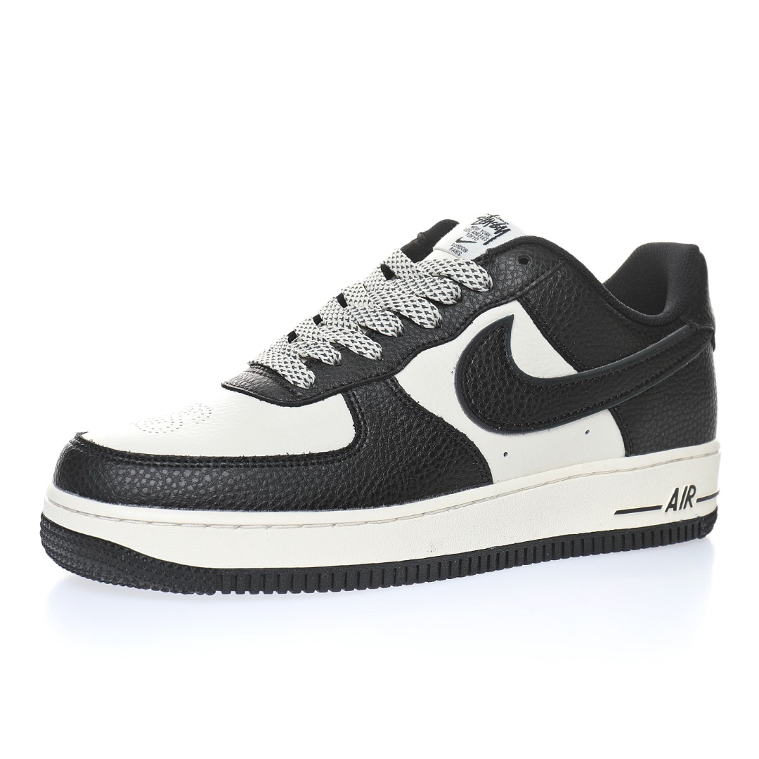 Stüssy x Nike Air Force 1´07 Low"Black/Ivory White"