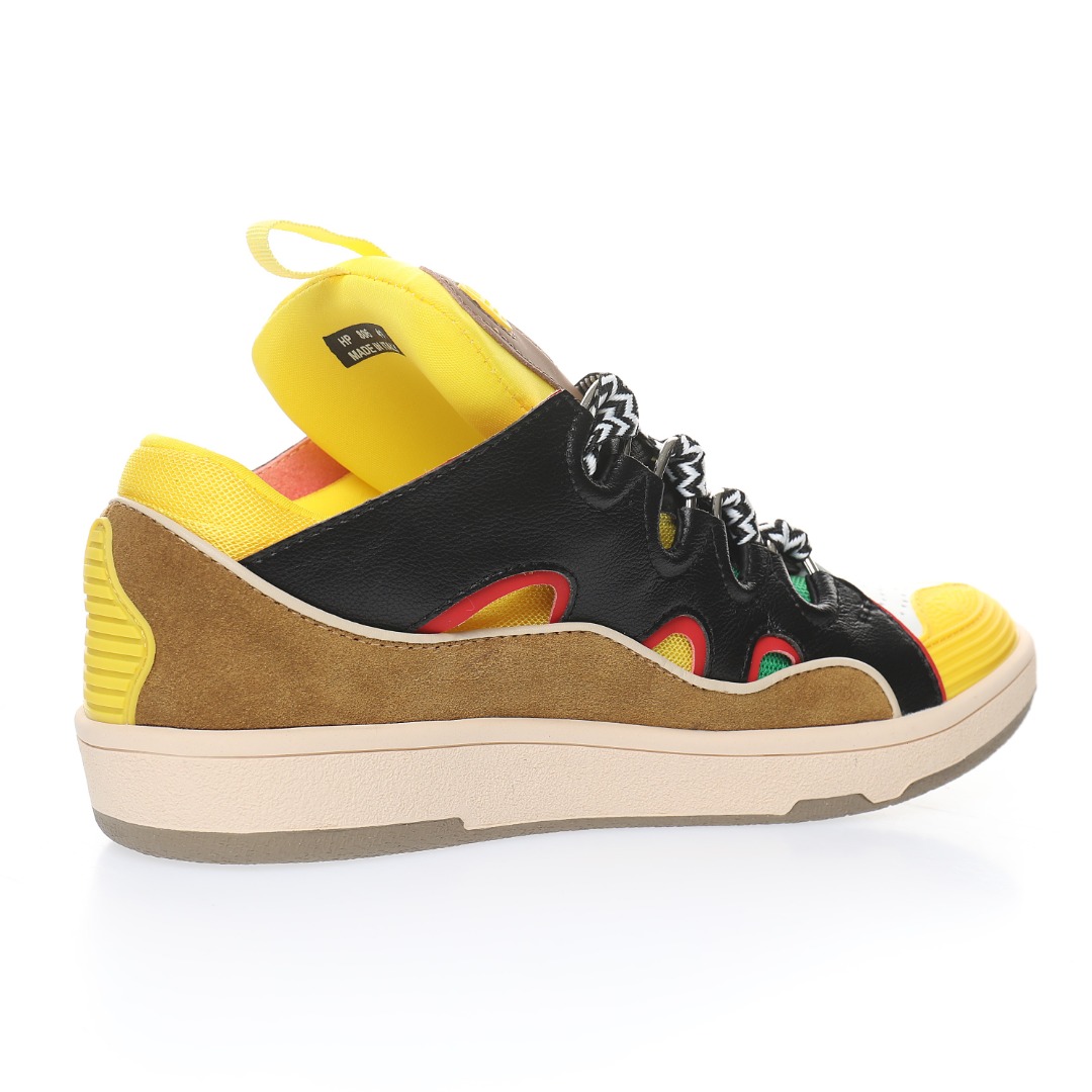 LANVIN Curb Low-Top Sneakers