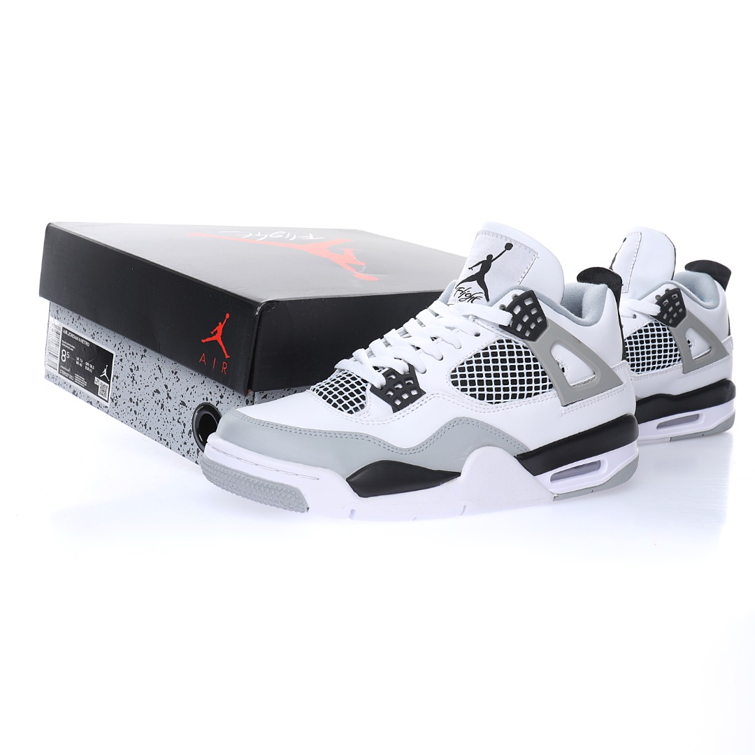 Nike Air Jordan 4 Retro GS"Light Smoke Grey"