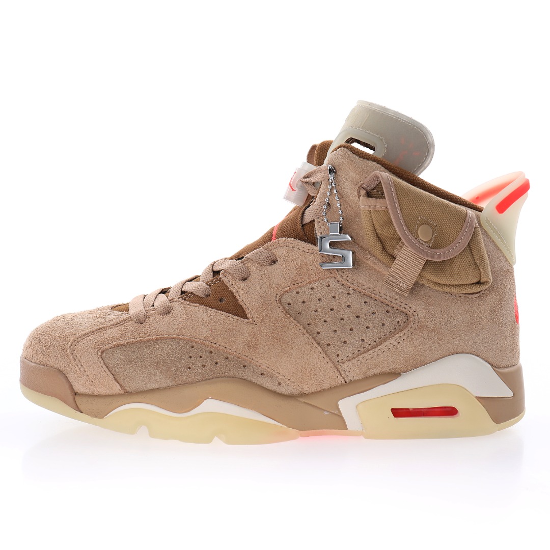 Travis Scott x Air Jordan 6 Retro SP"British Khaki"