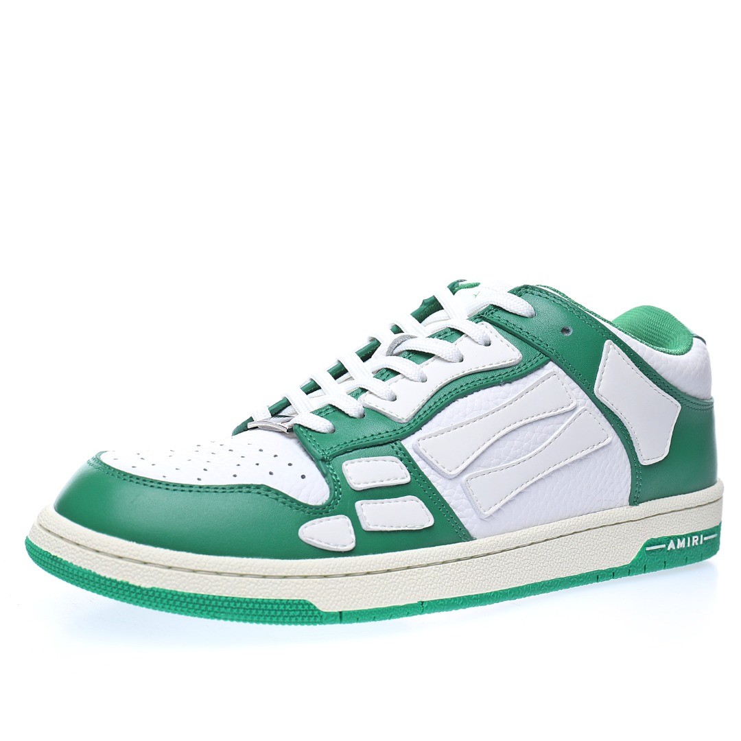 AMIRI SKELETON LOW-SKEL TOP SNEAKERS