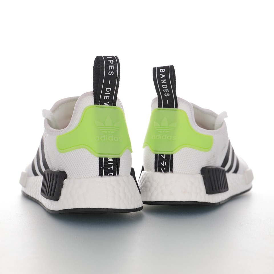 adidas Originals NMD_R1"White/Black/Volt"
