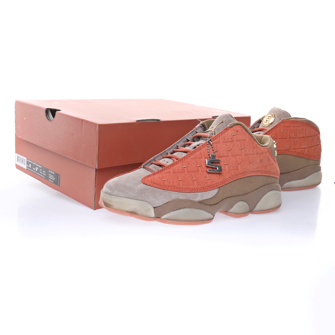 CLOT x Air Jordan XIII 13 Low "Terracotta Warrior"