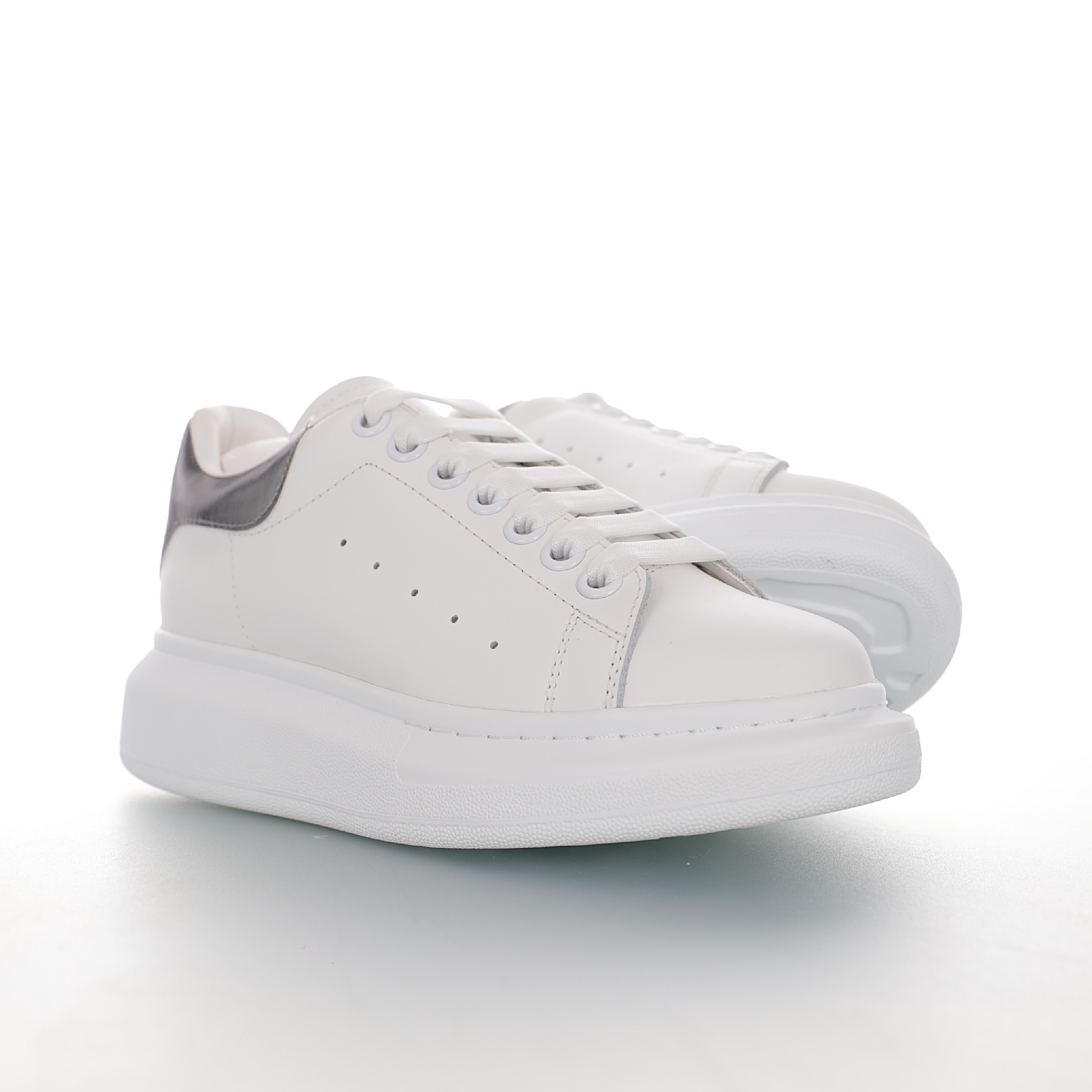 ALEXANDER MCQUEEN SOLE LEATHER SNEAKERS