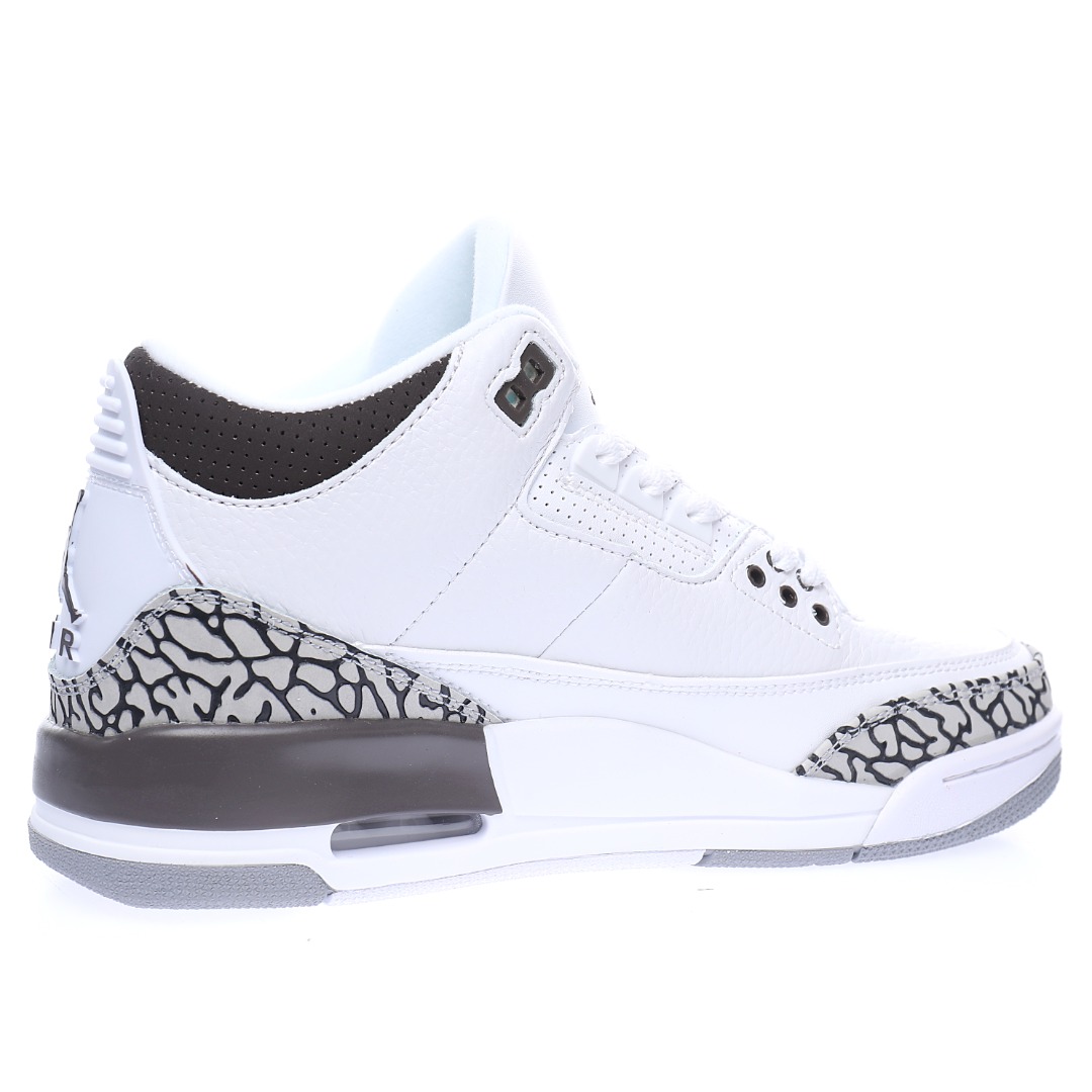 Air Jordan 3"White Medium Grey"