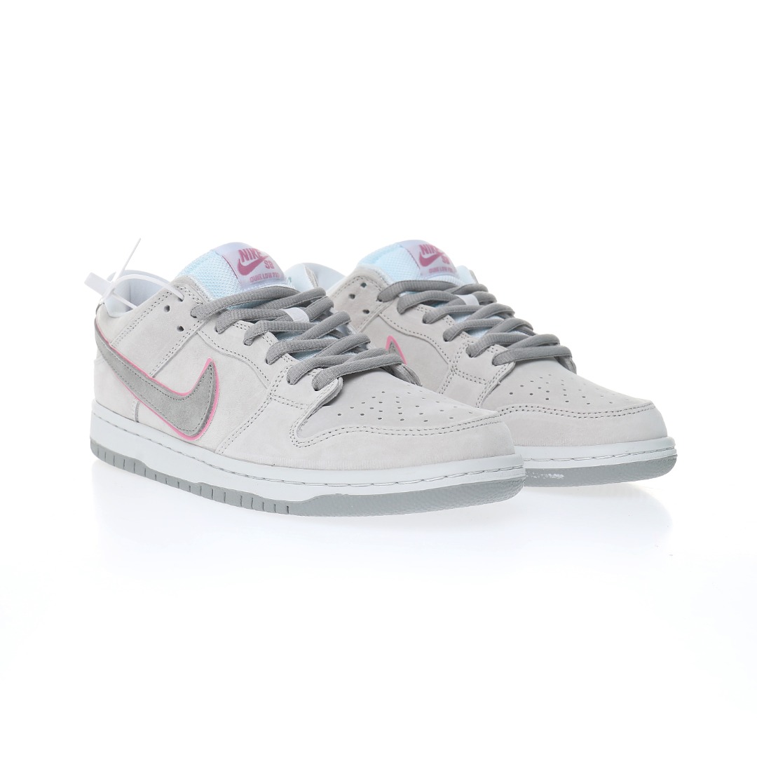 Lshod Wair x Nike SB Dunk Low Pro"Ishod Wair Flat Silver "