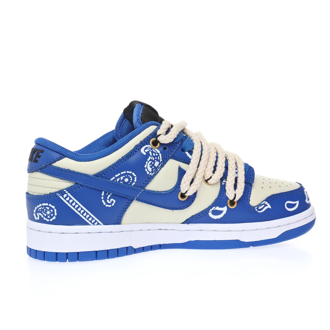 Nike SB Dunk Low Lot"Blue/White Paisleye"