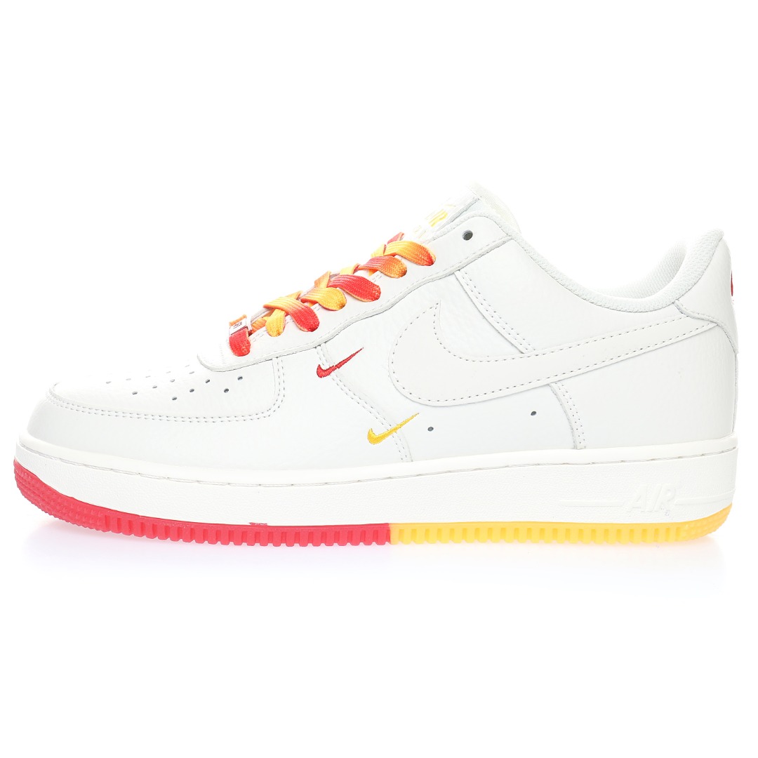 Nike Air Force 1’07 Low QS"Sail/Yellow Red/Miami Heat"