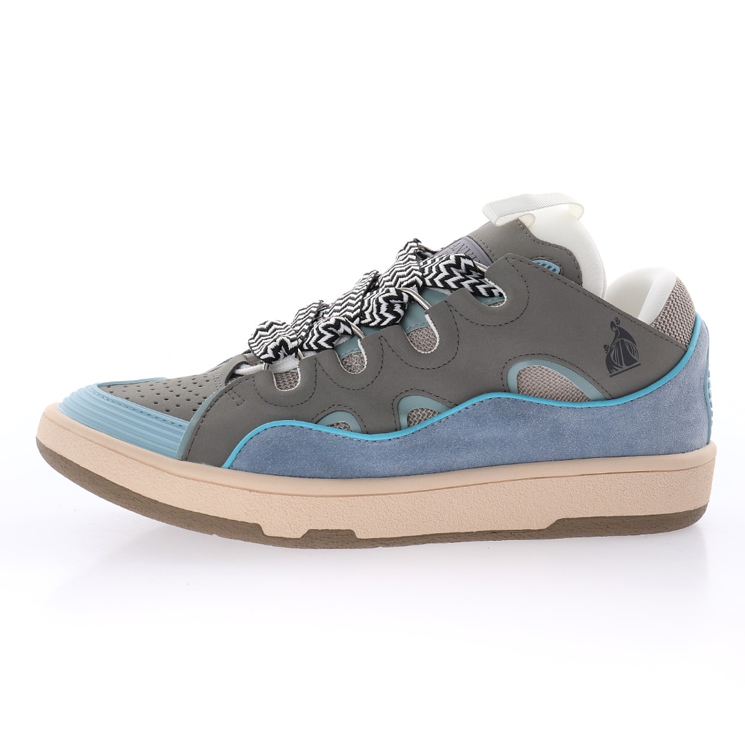 LANVIN Curb Low-Top Sneakers