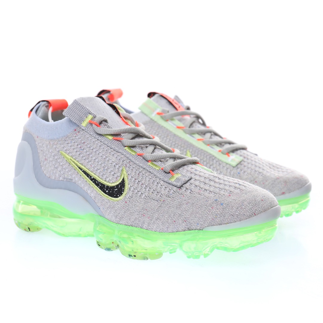 Nike Wmns Air Vapormax 2021 Flyknit FK"Grey Neon"