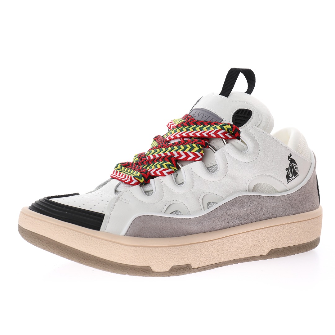 LANVIN Curb Low-Top Sneakers