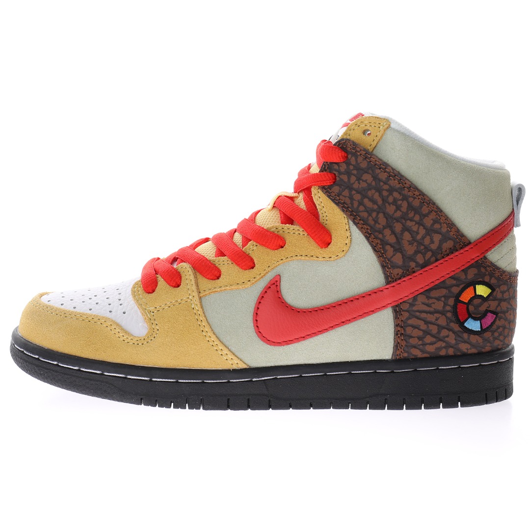 Color Skates x Nike SB Dunk High "Kebab and Destroy"
