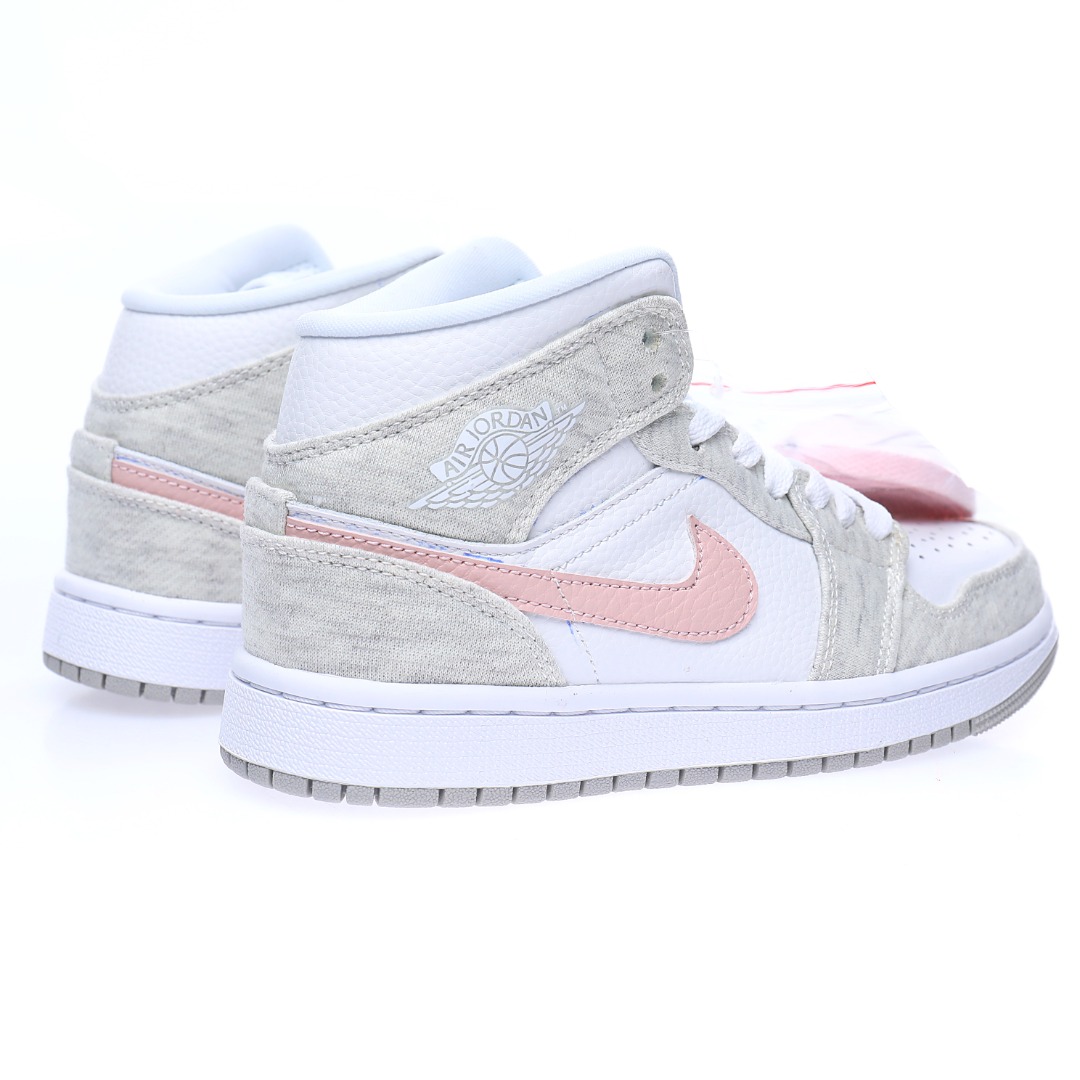 Nike Air Jordan 1 Mid GS"Light Iron Ore"