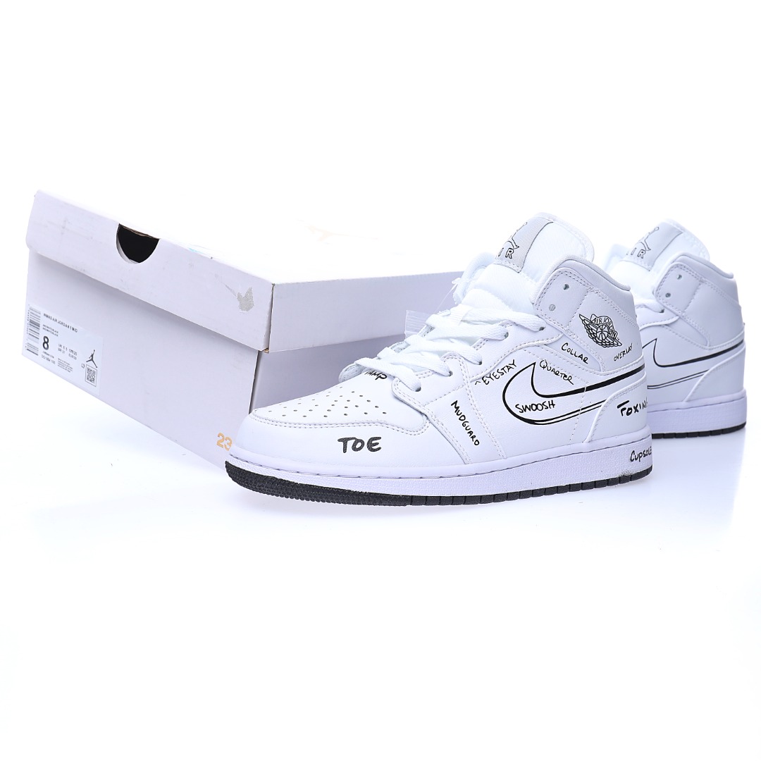 Nike Air Jordan 1 Mid GS"Schematic"