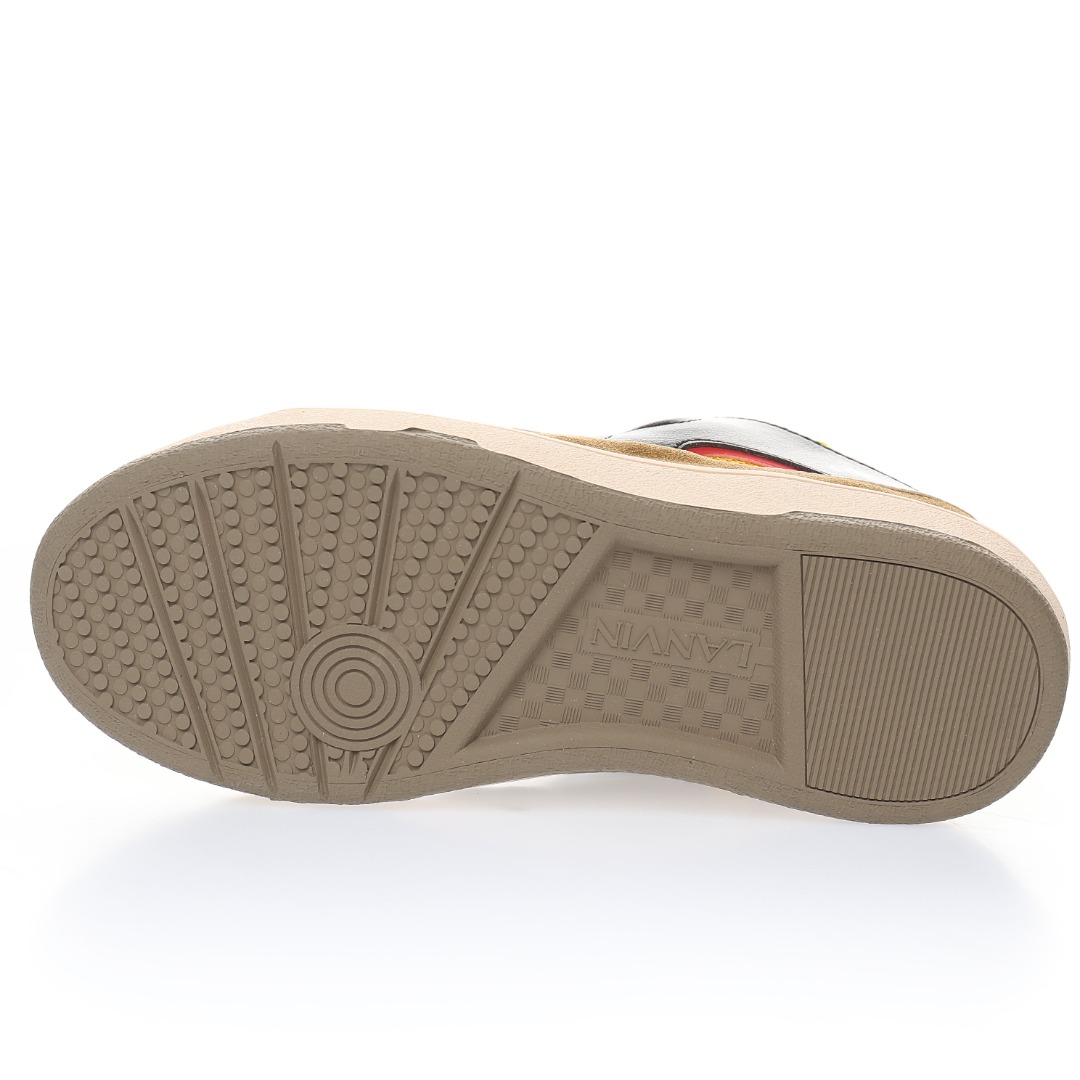 LANVIN Curb Low-Top Sneakers