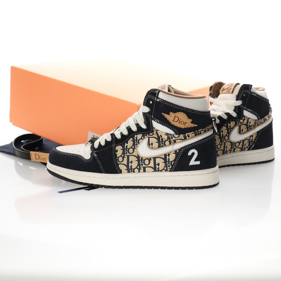 BespokeIND x Dior x Air Jordan 1 Custom"Air Dior"