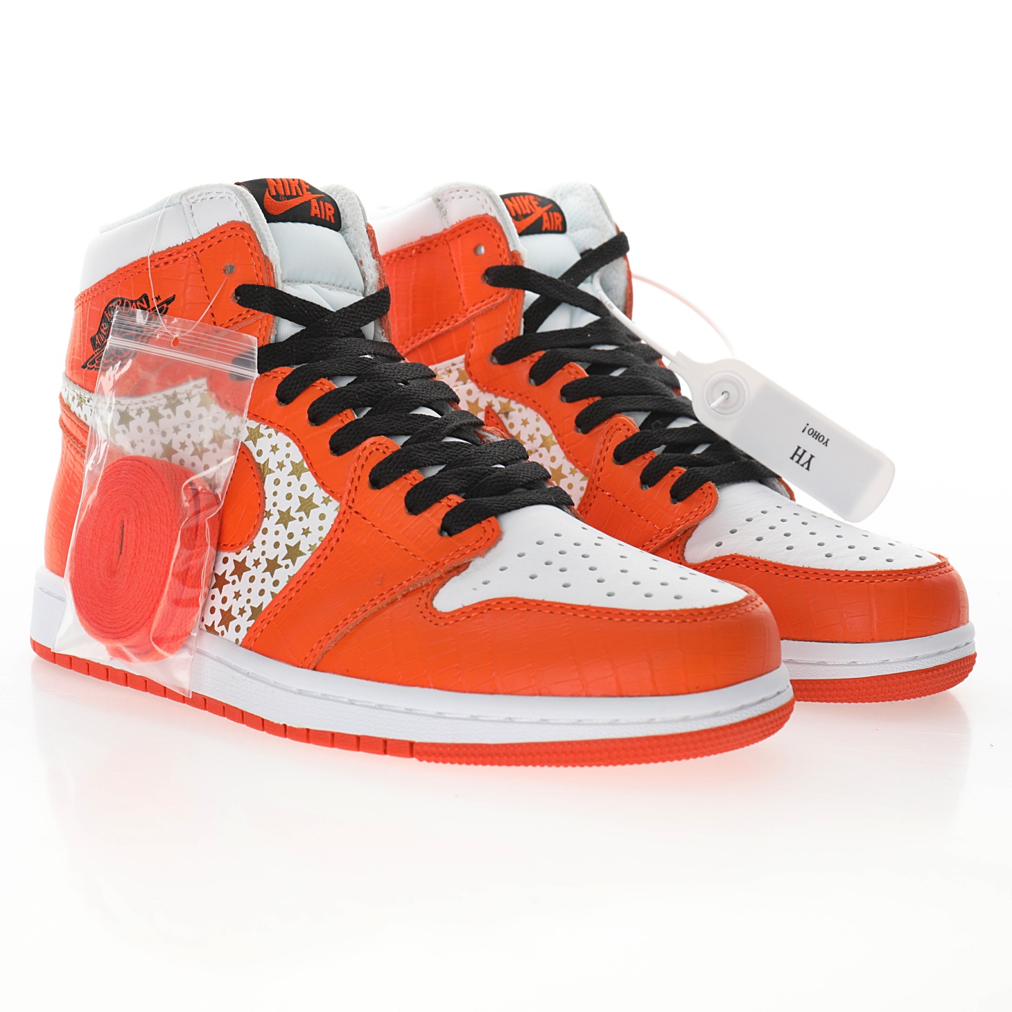 Supreme x Nike Air Jordan 1 High OG"Stars Orange"