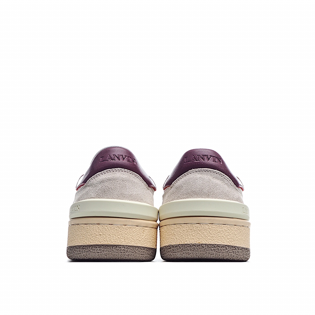 LANVIN Clay Low-Top Tennis Sneakers
