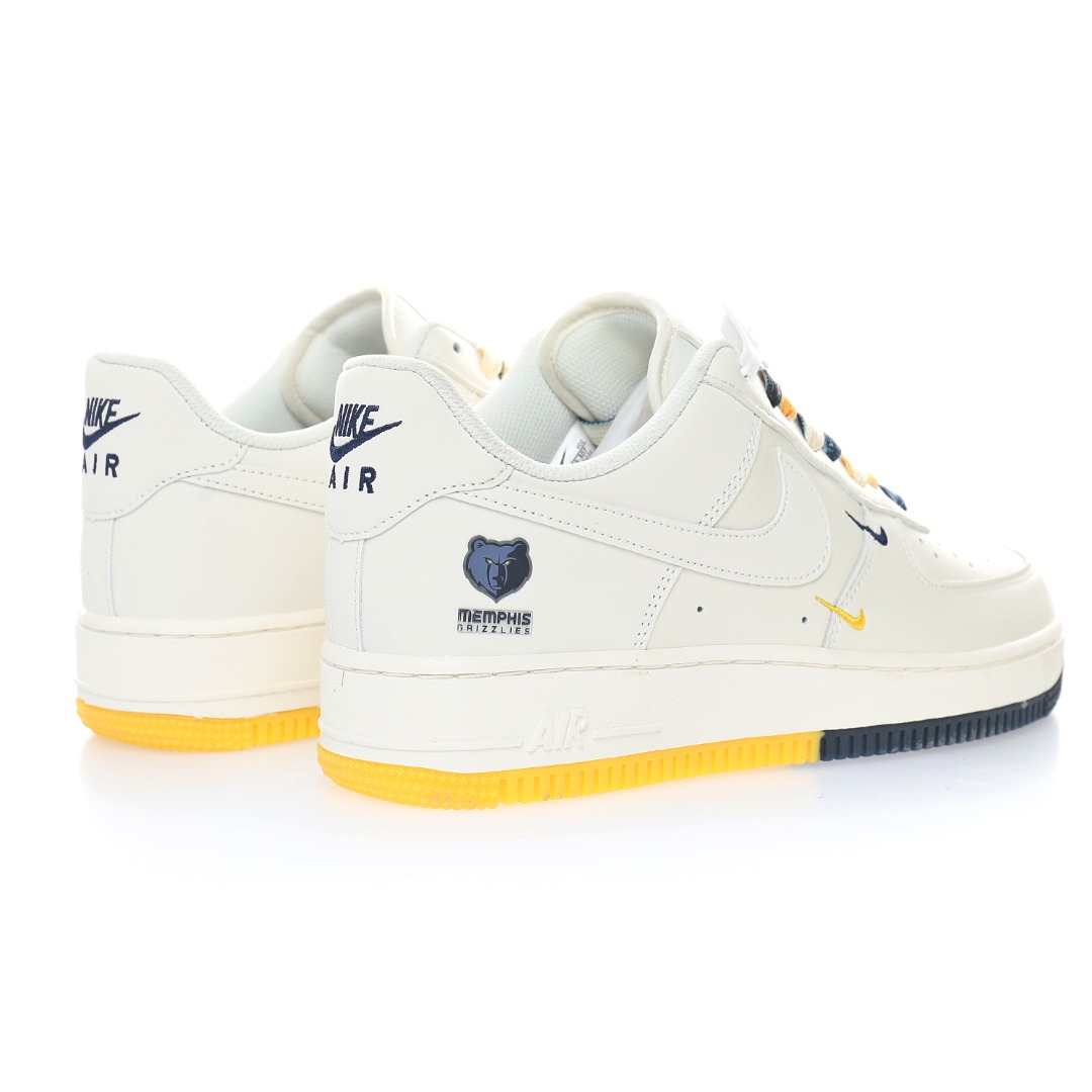 Nike Air Force 1’07 Low QS"Sail/Midnight Blue/Memphis Grizzlies"