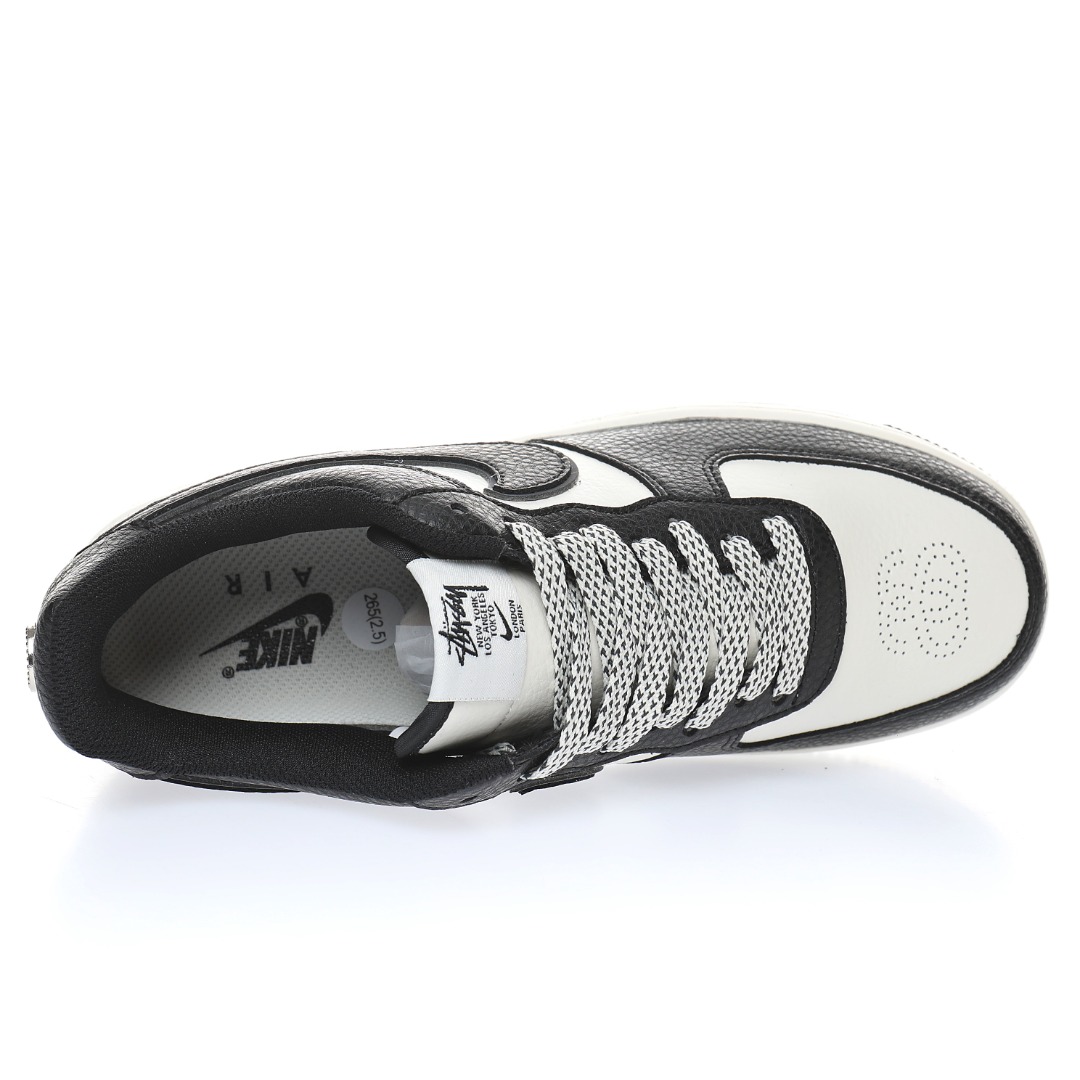 Stüssy x Nike Air Force 1´07 Low"Black/Ivory White"