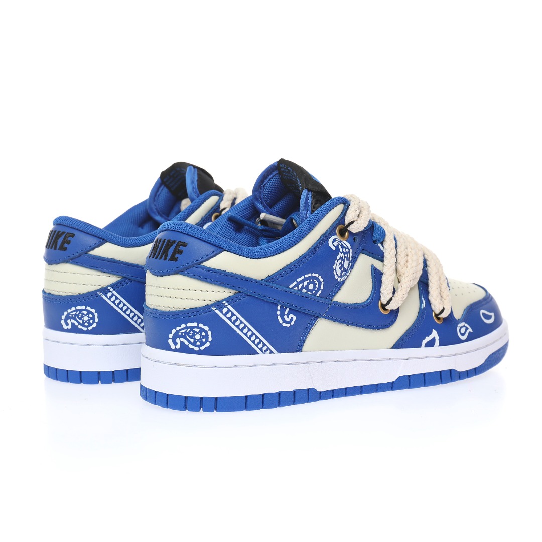 Nike SB Dunk Low Lot"Blue/White Paisleye"
