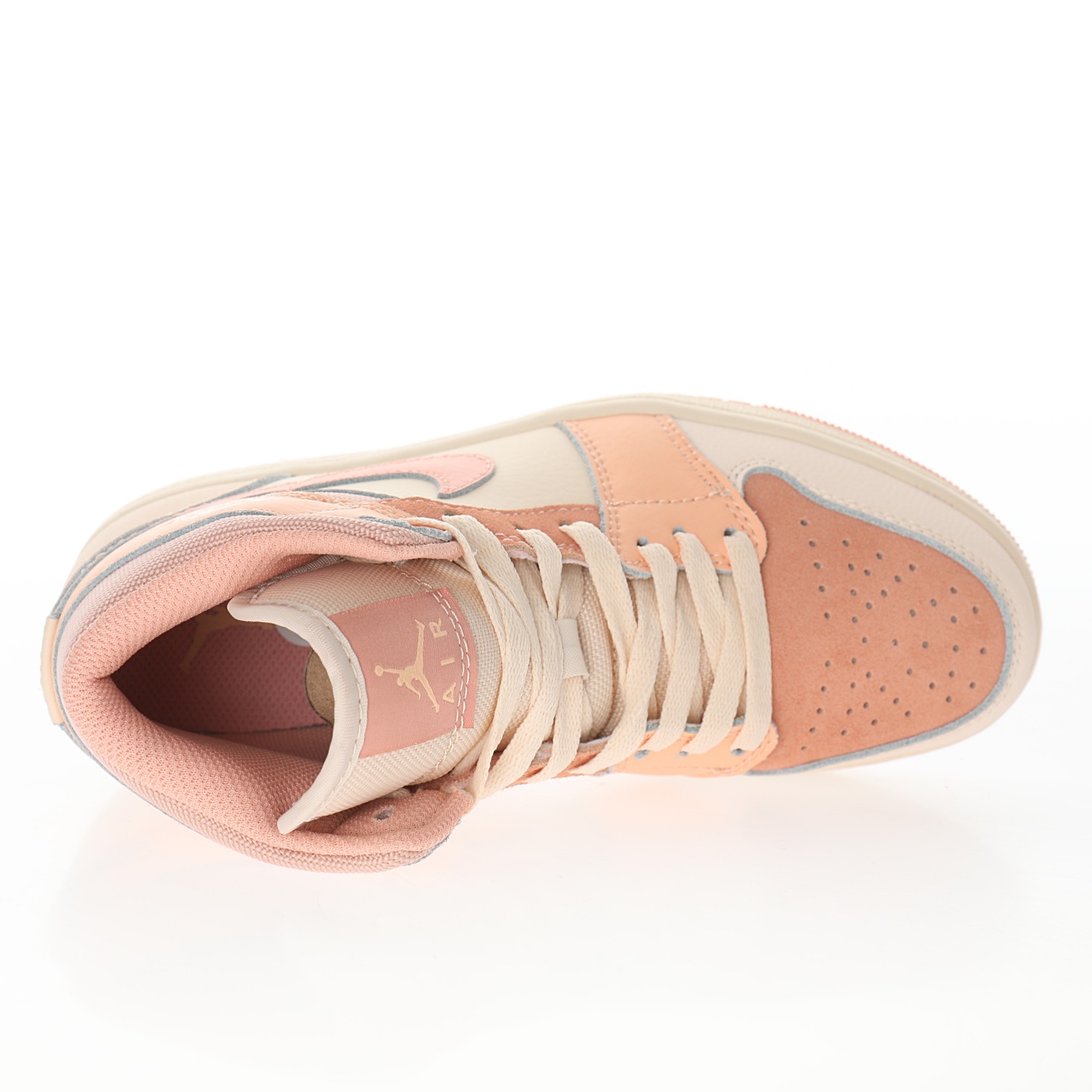 NIKE Wmns Air Jordan 1 Mid "Apricot Orange"