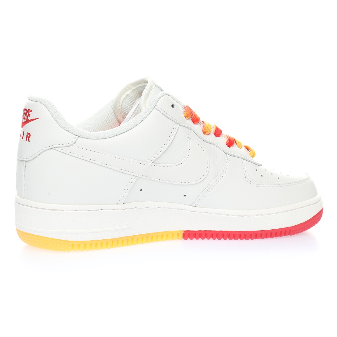 Nike Air Force 1’07 Low QS"Sail/Yellow Red/Miami Heat"