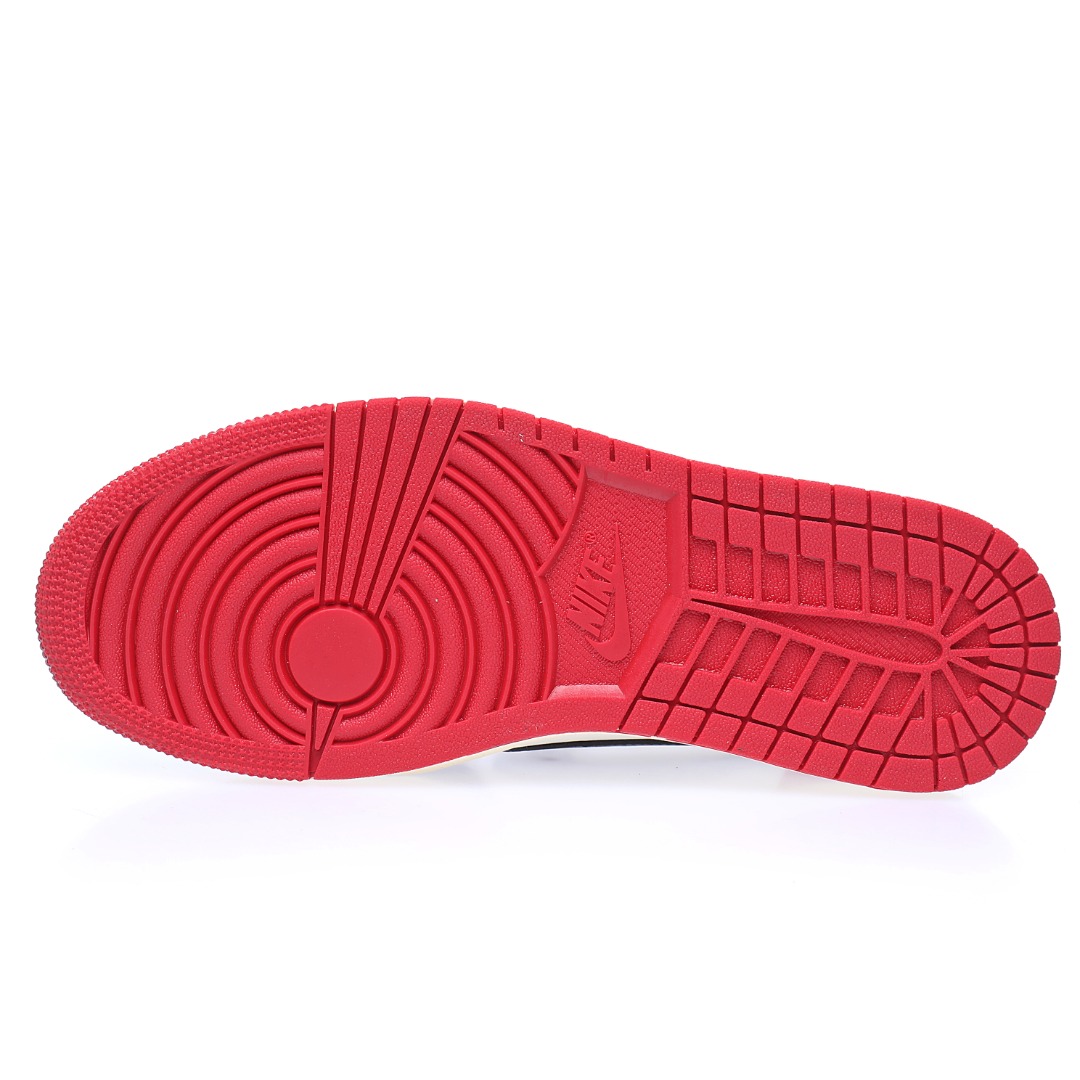 Travis Scott x Nike Air Jordan 1 Low OG"Black/White/University Red"