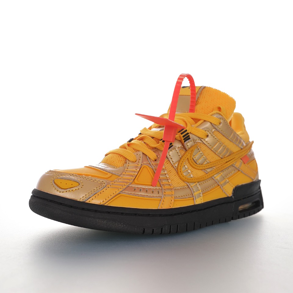 Off-White™ x Nike Air Rubber Dunk"University Gold"2.0