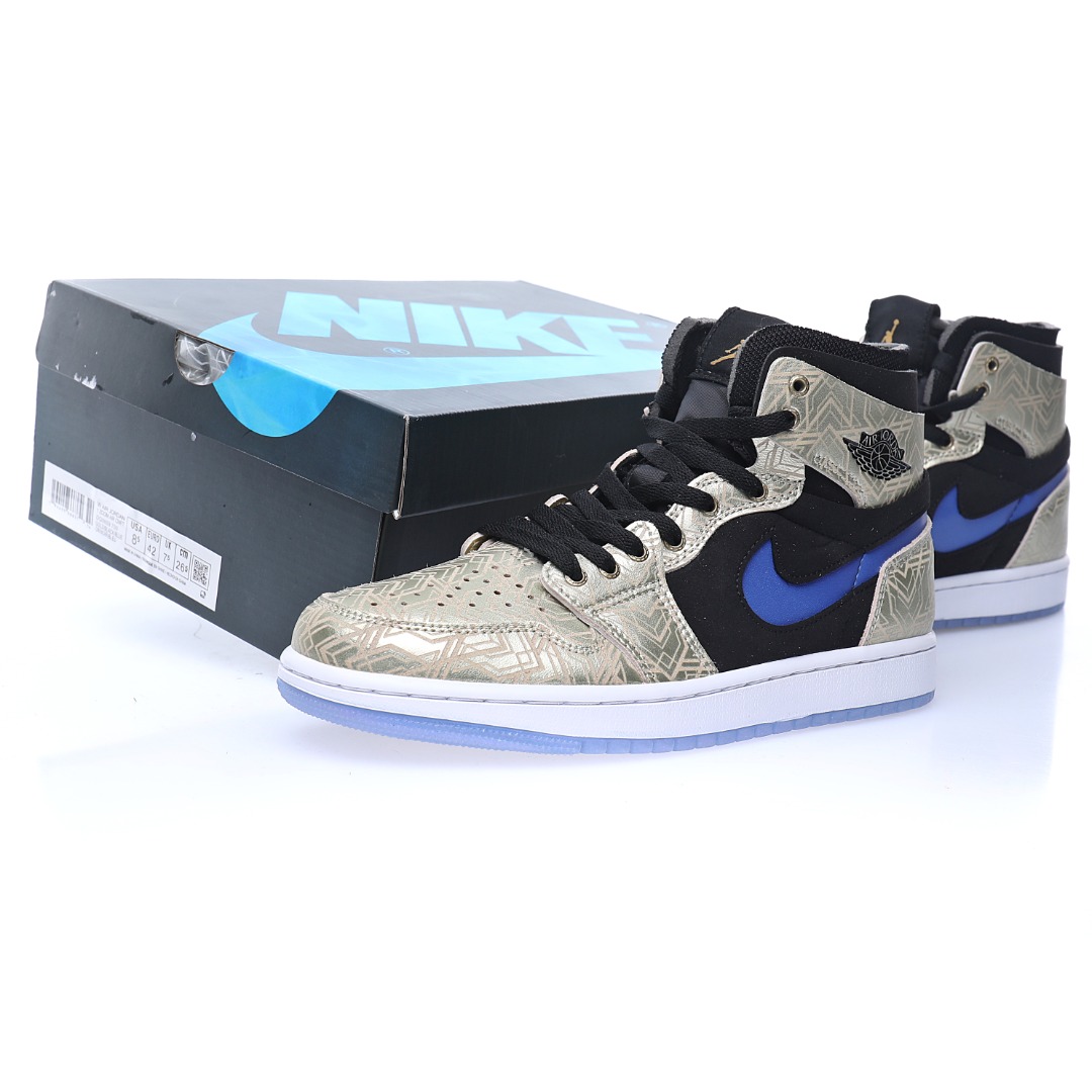 Nike Wmns Air Jordan 1 Zoom CMFT"Gold Laser"