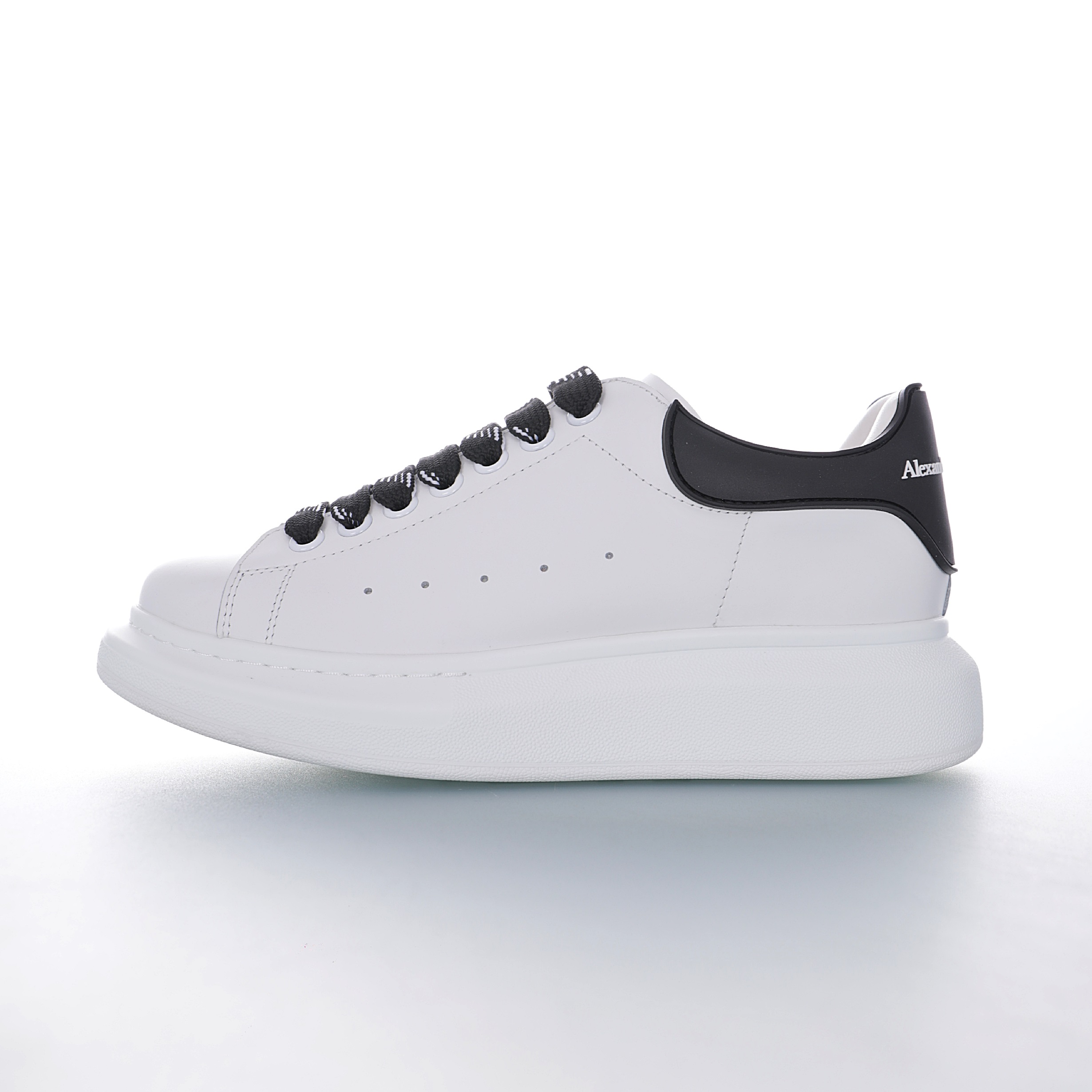 ALEXANDER MCQUEEN SOLE LEATHER SNEAKERS