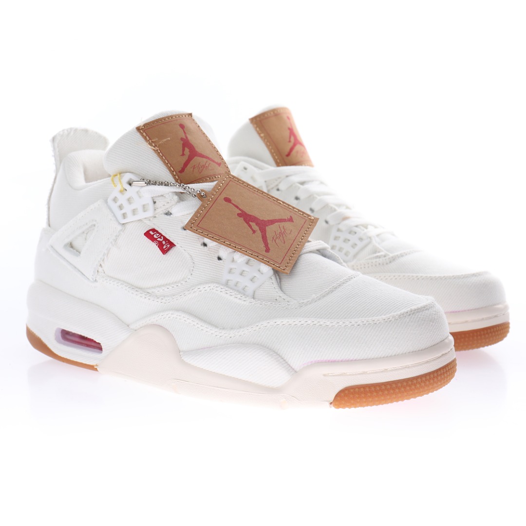 Levi’s x Nike Air Jordan 4 Retro"White/Denim"