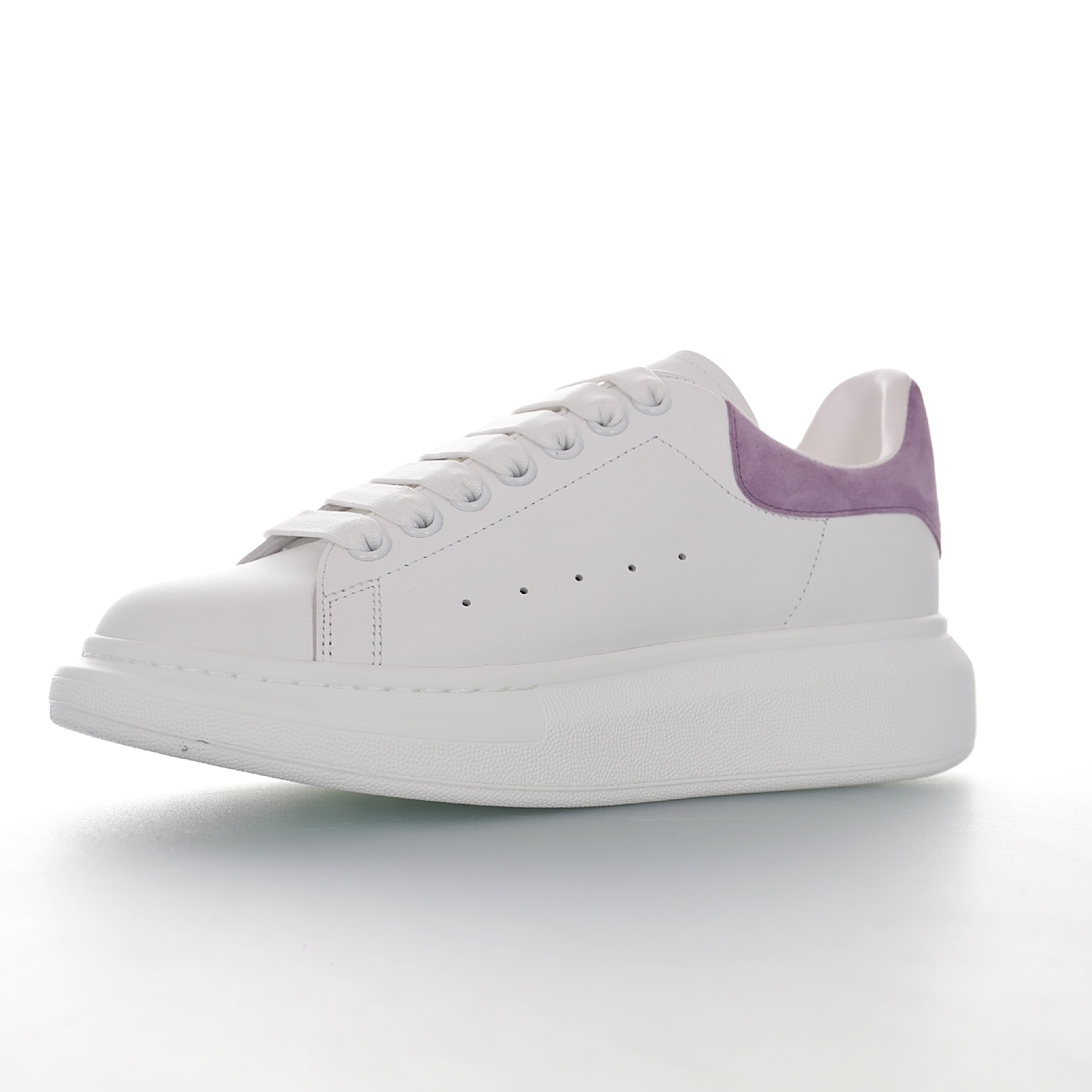 ALEXANDER MCQUEEN SOLE LEATHER SNEAKERS