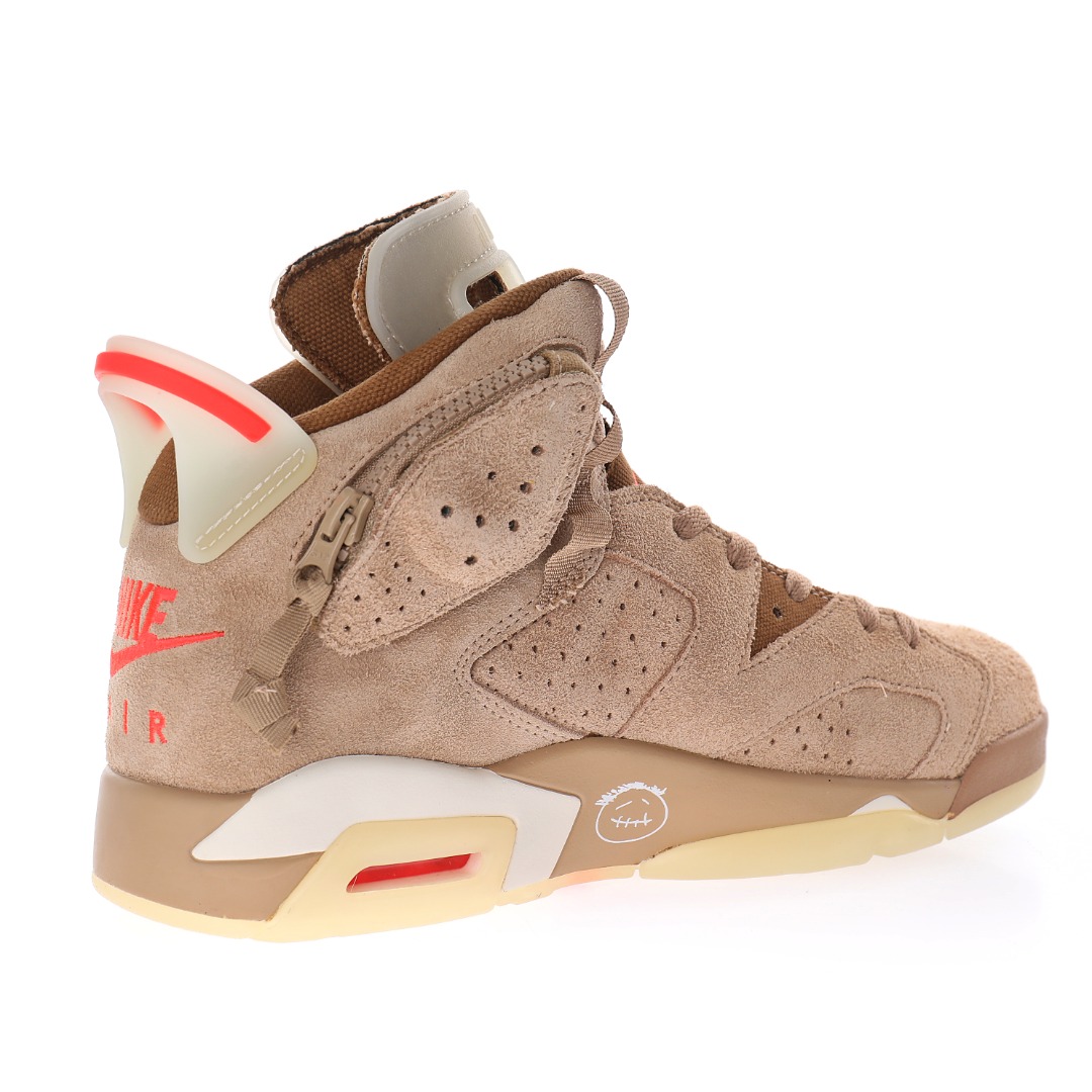 Travis Scott x Air Jordan 6 Retro SP"British Khaki"