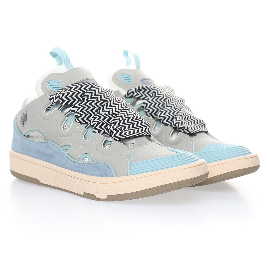 LANVIN Curb Low-Top Sneakers