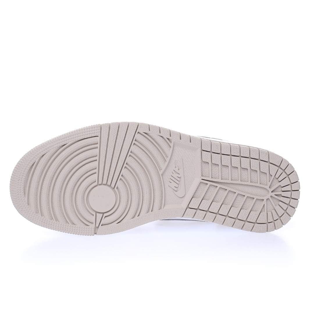 Nike Wmns Air Jordan 1 Mid GS"Linen"