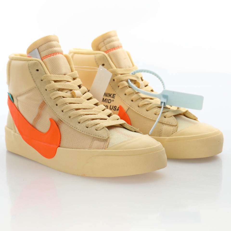 Off-White™ x Nike Blazer Mid The Ten"White/Grey/Black"