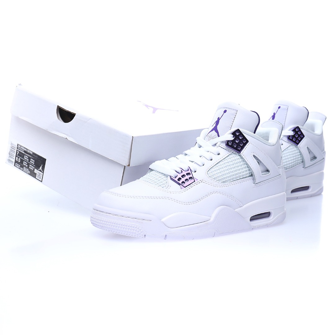 Nike Air Jordan 4 Retro"Purple Metallic"