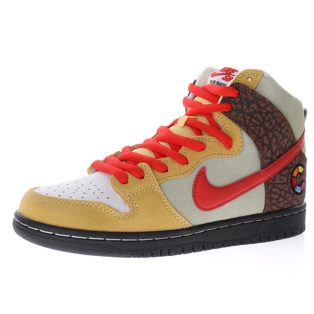 Color Skates x Nike SB Dunk High "Kebab and Destroy"