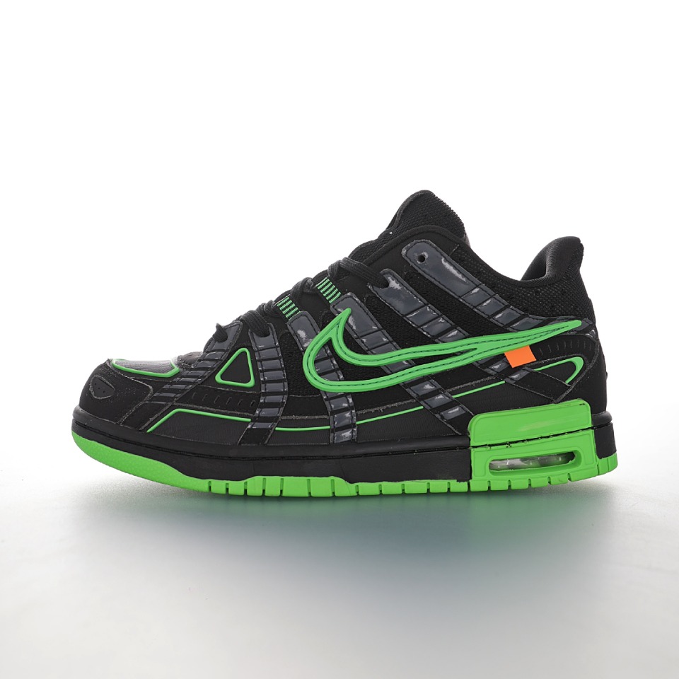 Off-White™ x Nike Air Rubber Dunk"Green Strike"2.0