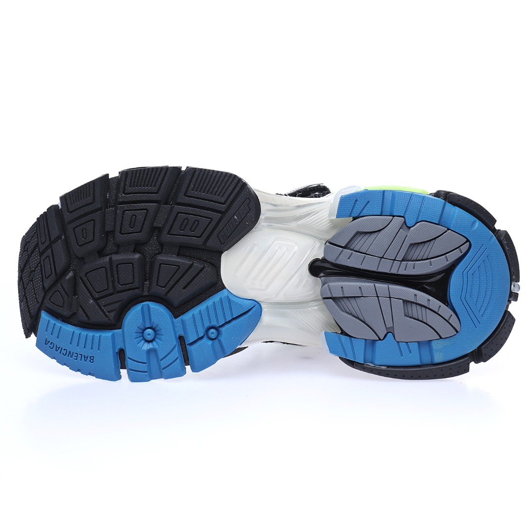 BALENCIAGA Runner Sneaker"Volt/Navy/Black/Silver"