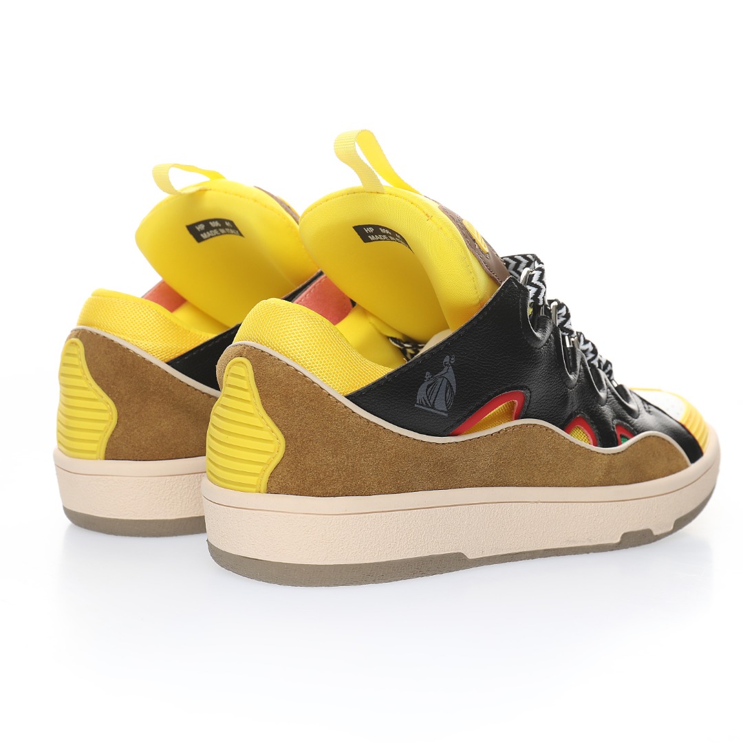 LANVIN Curb Low-Top Sneakers