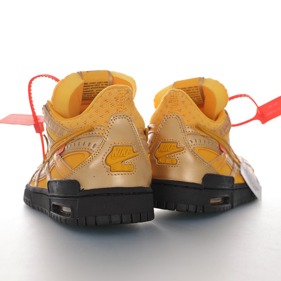 Off-White™ x Nike Air Rubber Dunk"University Gold"2.0