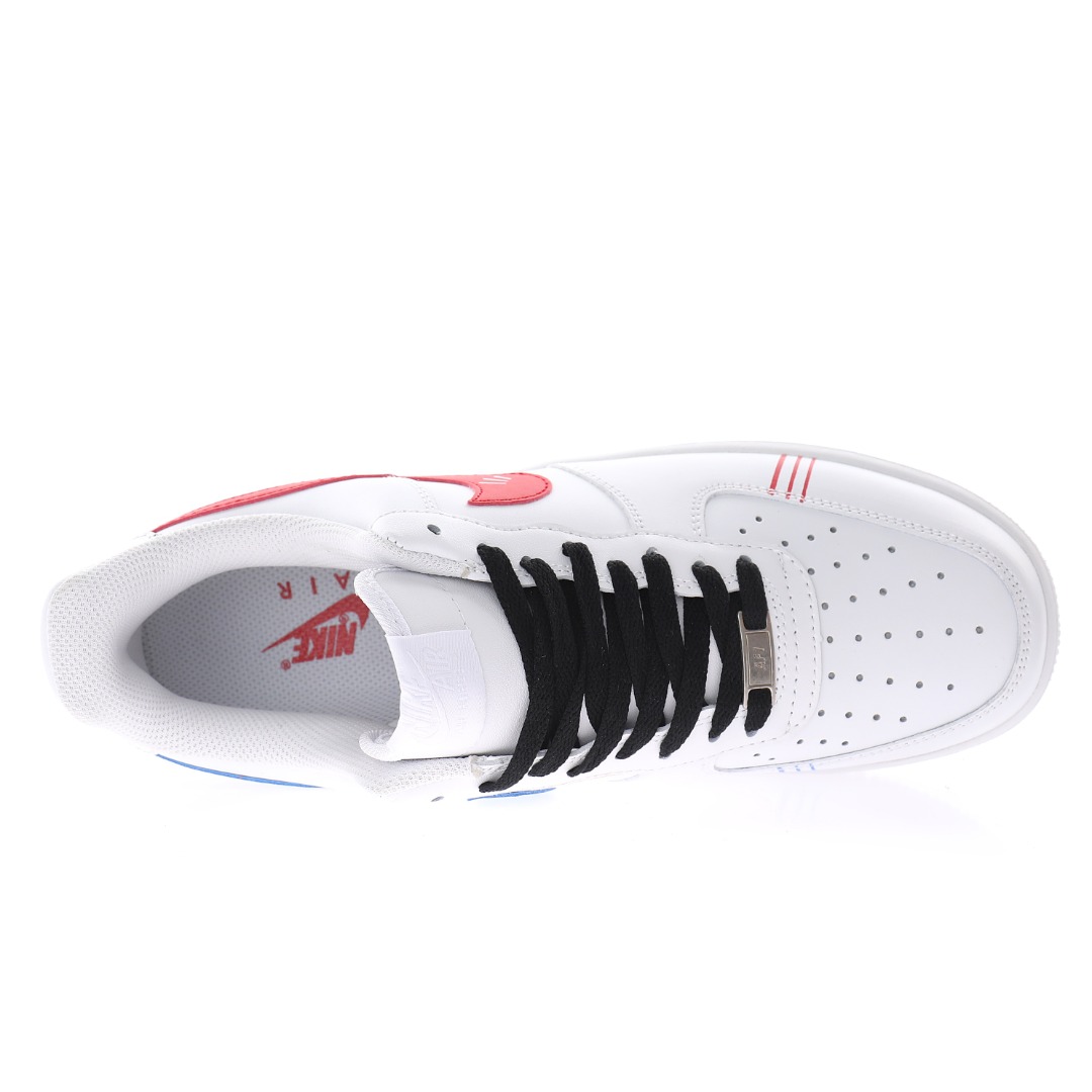 Nike Air Force 1 07 LV8"White/Black/Red/Blue’"