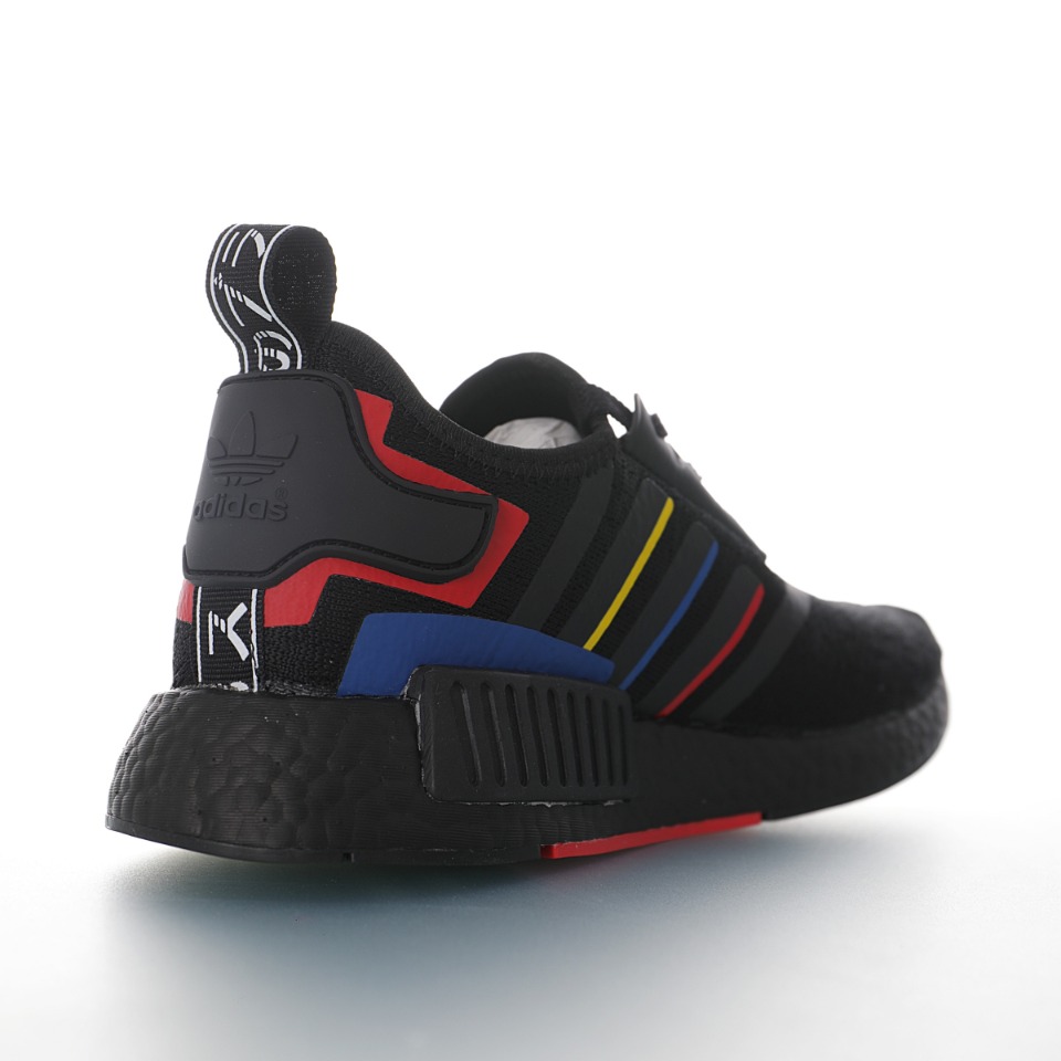Originals NMD_R1"Black/Blue/Yellow/Red"