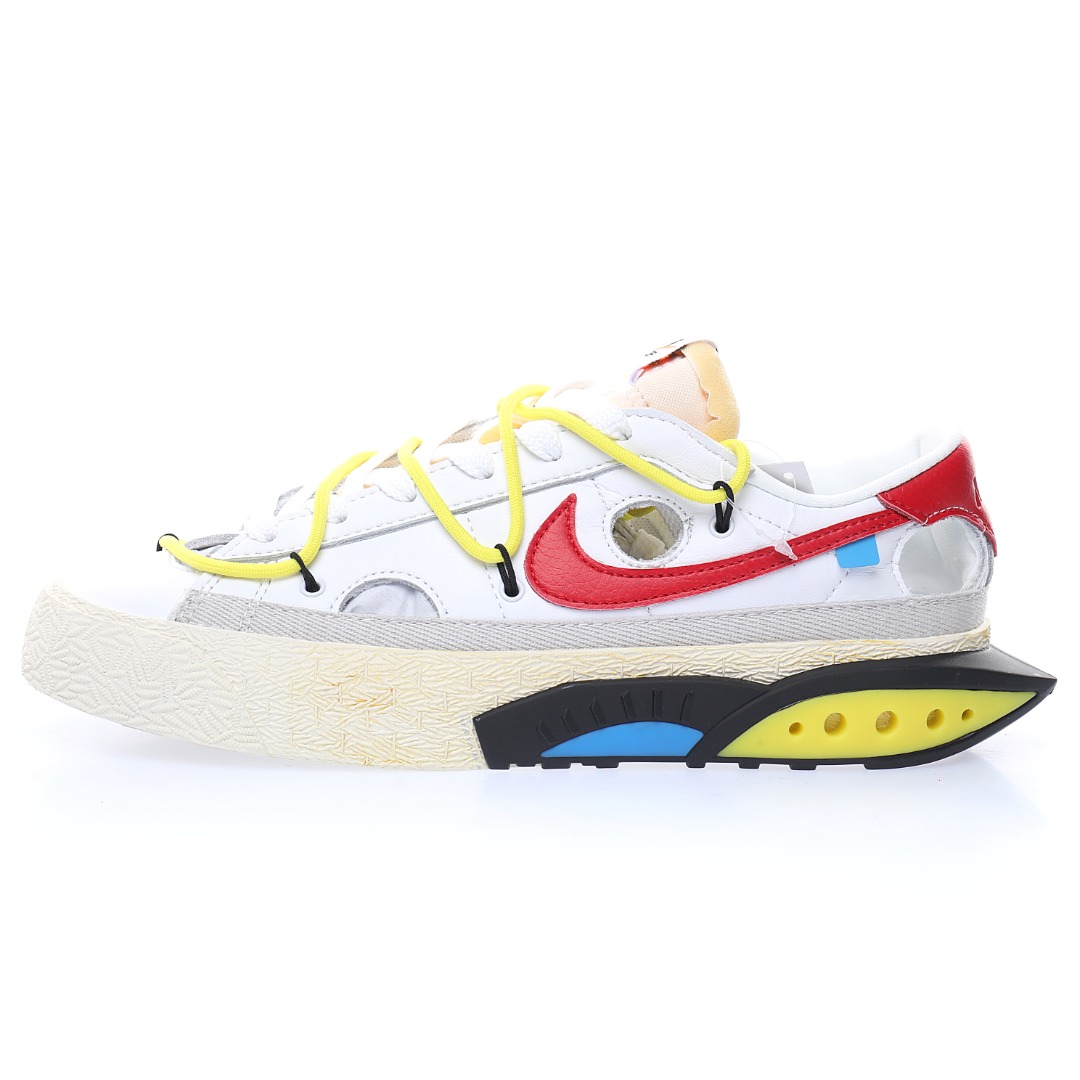 Off-White™ x Nike Blazer Low"White/University Red"