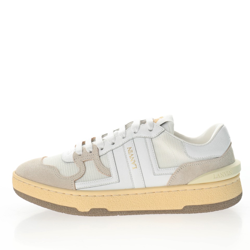 LANVIN Clay Low-Top Tennis Sneakers